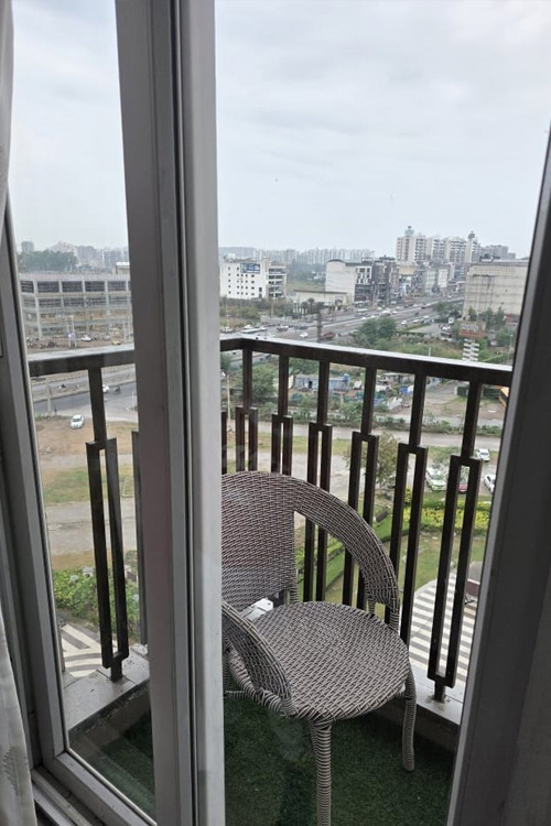 The Milano Suite Balcony with City View