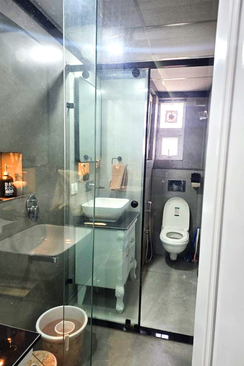 The Milano Suite Modern Bathroom